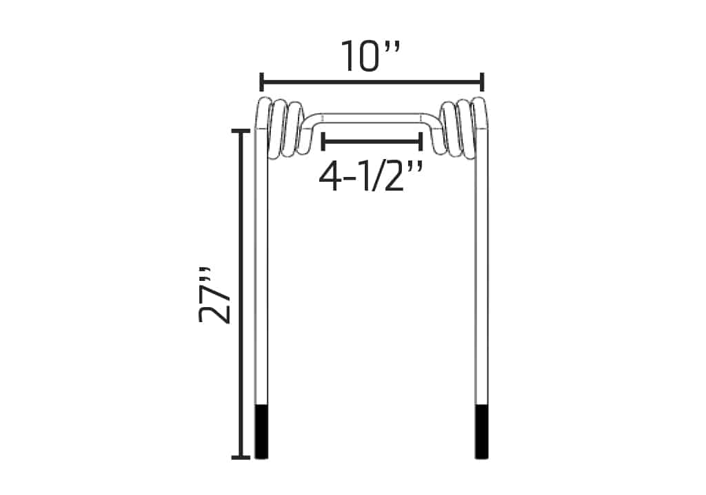 BTT Max Life 1/2" Harrow Tines For Morris