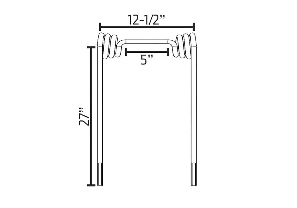 BTT Max Life 5/8" Universal Harrow Tine