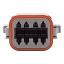 8-Way Deutsch DT Series Plug & Wedgelock