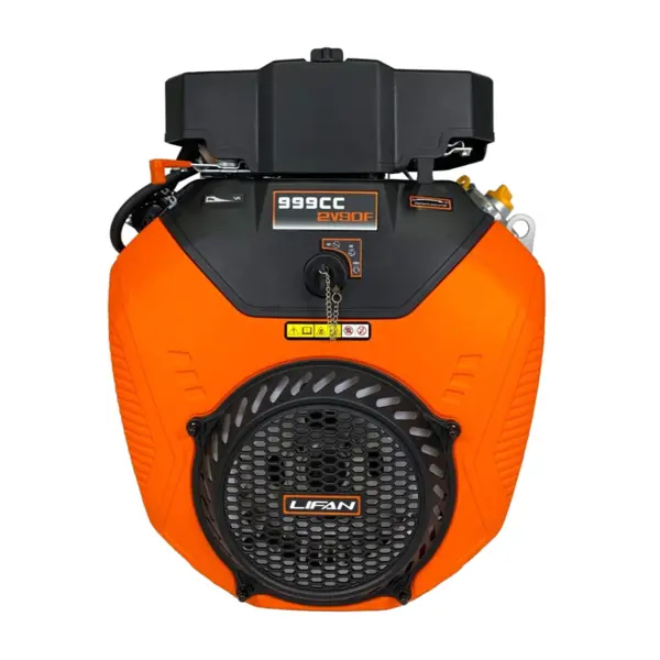 2V90F-3 37HP V-Twin Lifan Auger Engine Electric Start