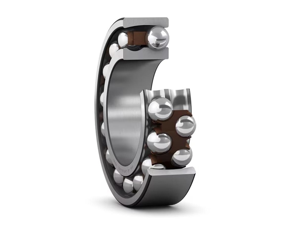 Self Aligning Ball Bearing; 55MM Bore; Tapered Adapter Mount; 100MM Outside Diameter; 21MM Inner Race Width; 21MM Outer Race Width