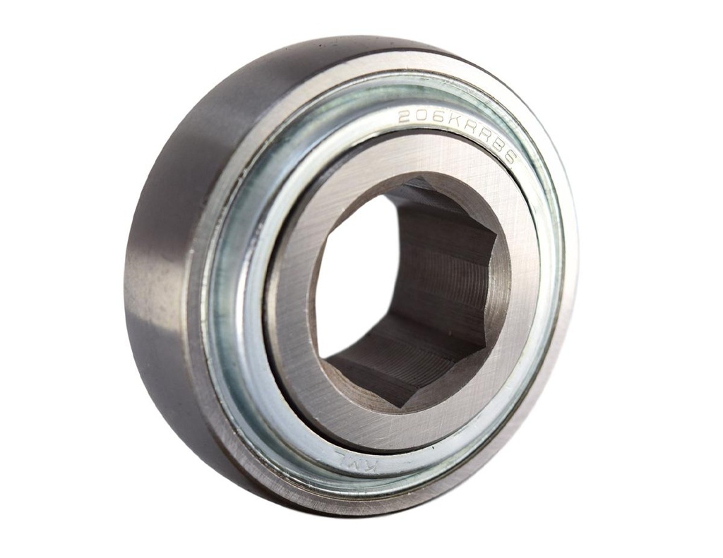Single Row Ball Bearing; 11/16" Bore; 47MM Outside Diameter; 14MM Outer Width; 20.6MM Inner Width; 2 Seals; Wide Inner Ring