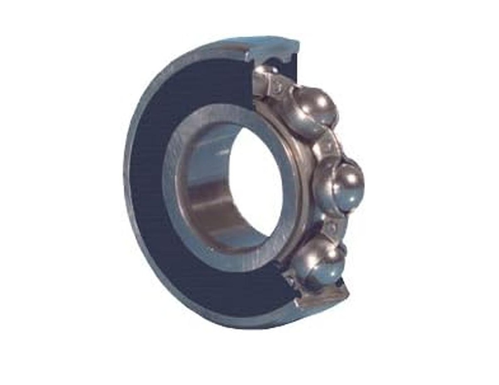 Single Row Ball Bearing; 3/4" Bore; 1-25/32" Outside Diameter; 0.61" Outer Race Width; 2 Seals