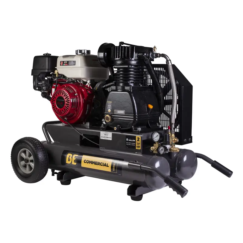 Gas Air Compressor with Honda GX270 Engine. 