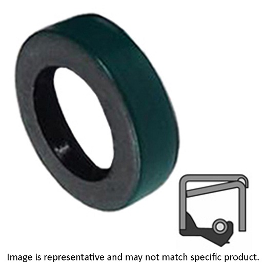 Lip Seal; 2" Shaft Dia; 3.061" Housing Bore; 1/2" Nominal Width; Nitrile Lip; Solid Seal