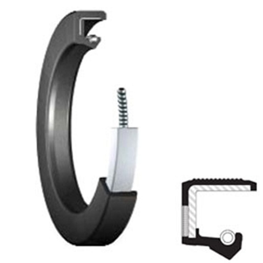 Oil Seal; 40MM Shaft Dia; 90MM Housing Bore; 10MM Nominal Width; Nitrile Lip; Solid Seal