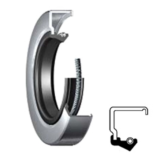45MM Shaft Dia; 100MM Housing Bore; 10MM Nominal Width; Nitrile Lip; Solid Seal