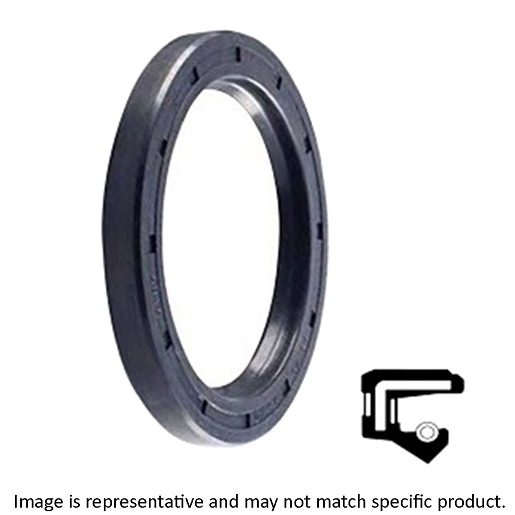 Oil Seal; 55MM Shaft Dia; 75MM Housing Bore; 12MM Nominal Width; Nitrile Lip; Solid Seal