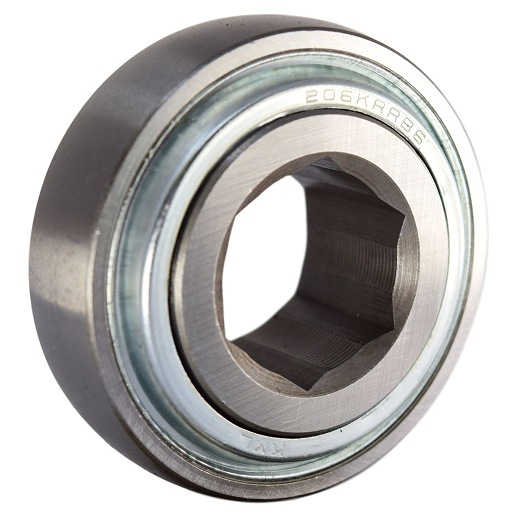 Single Row Ball Bearing; 7/8" Bore; 52MM Outside Diameter; 15MM Outer Width; 25.4MM Inner Width; 2 Seals; Wide Inner Ring