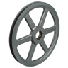 Transmission Pulley; 1 Grooves; 11-3/4" Outside Diameter; Bushed; H Bushing Series; 4L | A | 5L | B Belt Series