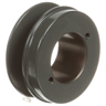 Transmission Pulley; 1 Groove; 3.15" Outside Diameter; Bushed; H Bushing Series; 4L | A | 5L | B Belt Series