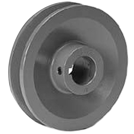 Transmission Pulley; 5/8" Bore; 1 Groove; 3.35" Outside Diameter; Finished Bore; 4L | A | 5L | B Belt Series