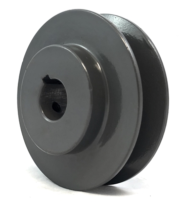 Transmission Pulley; 1 Grooves; 4-1/4" Outside Diameter; Finished Bore 1.125"; 4L | A | 5L | B Belt Series