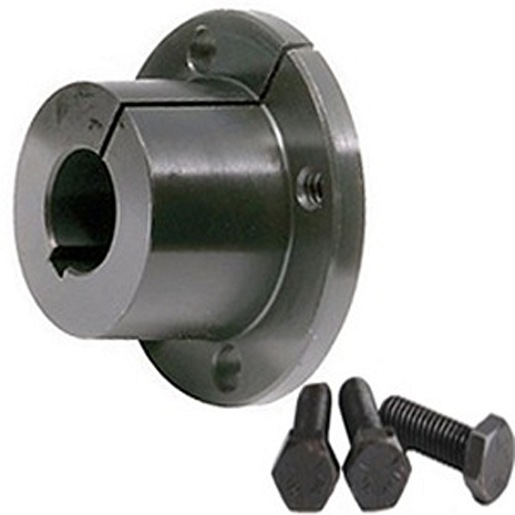 1-1/8" Bore; 1-5/8" Outside Diameter; 1-1/4" Length Thru Bore; H Bushing Series; Keyway; Split Taper Bushing