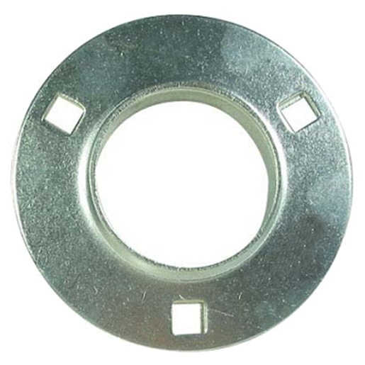 PF203 FLANGE MOUNTED UNIT HOUSING ; 3-BOLT PRESSED STEEL