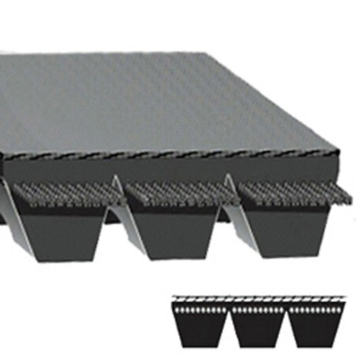 "5V" series v-belt, 100" outside measurement, 4 banded