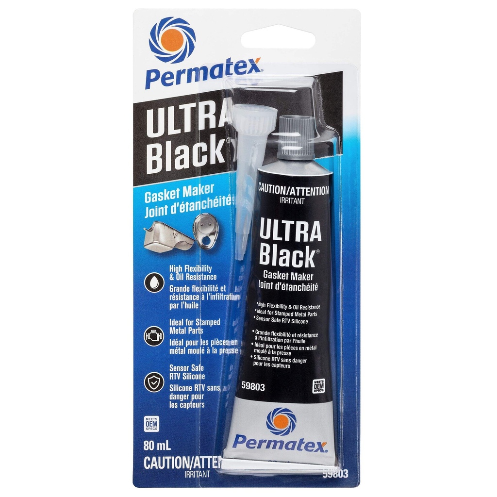 PERMATEX Black Gasket Maker 80m 