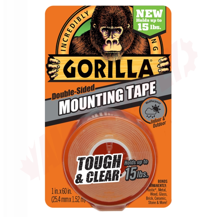Gorilla Tough & Clear Mounting Tape