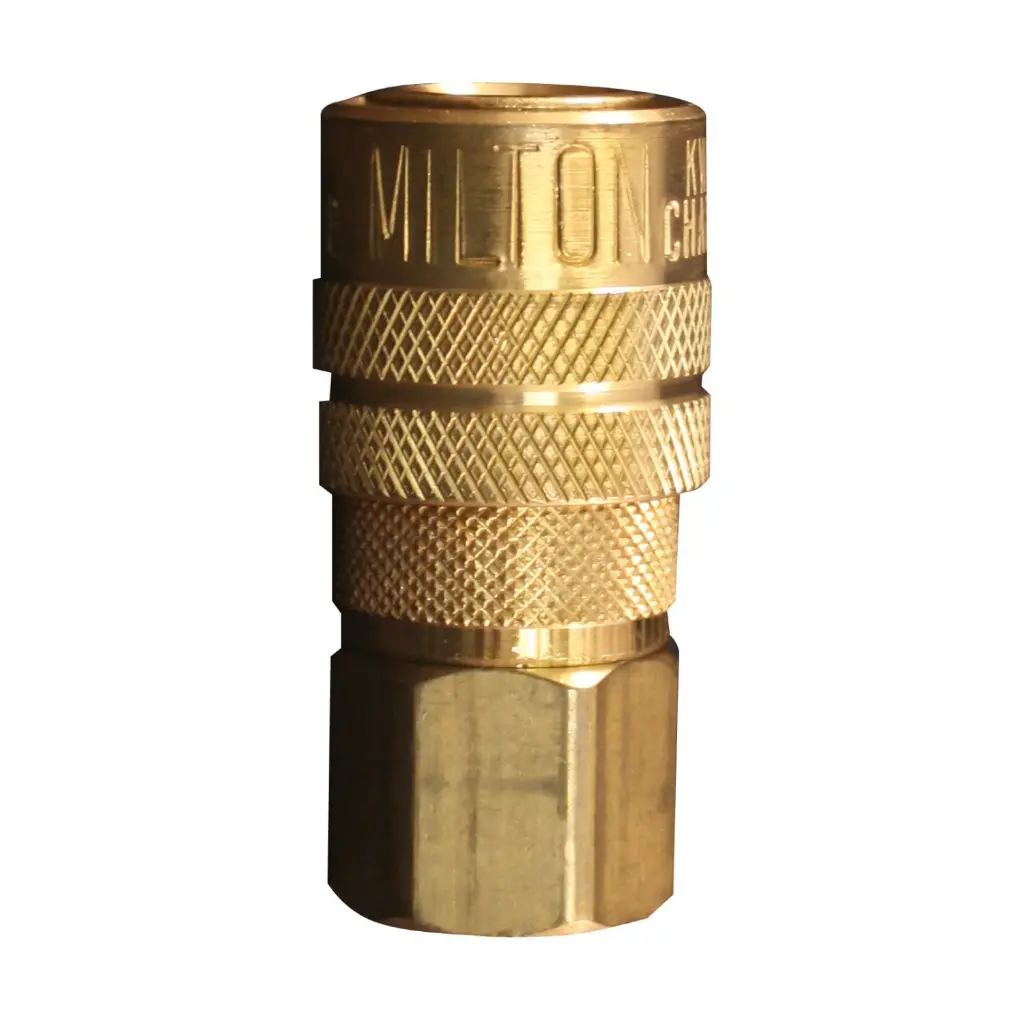 Industrial Air Coupler 1/4" NPT Female Brass Air Coupler, M-STYLE® Quick Connect Air Coupler