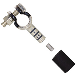 4 AWG Negative Solder & Seal Straight Barrel Terminal Combo Pack