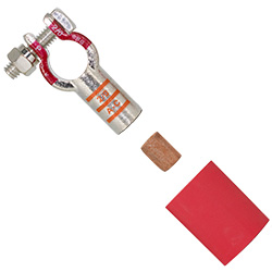 2/0 AWG Positive Solder & Seal Straight Barrel Terminal Combo Pack