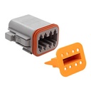 8-Way Deutsch DT Series Plug & Wedgelock