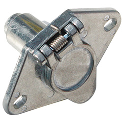 4 Pole Female Socket Heavy Duty Trailer Connector