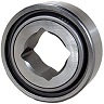 Ball Bearing; Single Row; 1-1/8" Square Bore X 3.1496" OD X 1.189" Outer WD X 1.437" Inner WD