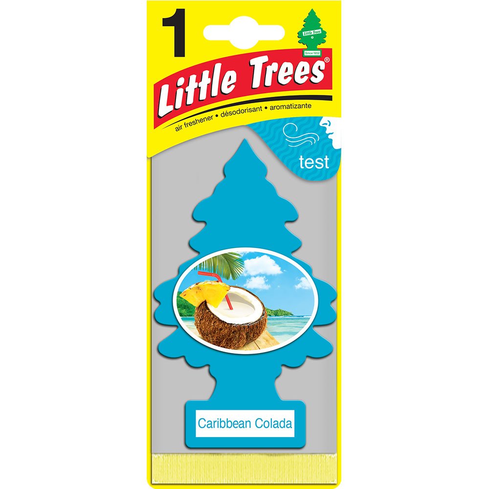 LITTLE TREES automotive air freshener | Caribbean Colada 