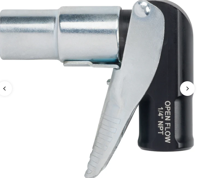 LOCK-N-FLATE LNL65012 90-Degree Air Chuck (Closed)