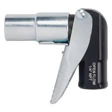Lock n' Lube Air Chuck; 90° 