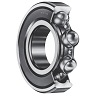 Single Row Ball Bearing; 95MM Bore; 145MM Outside Diameter; 24MM Outer Race Width; 2 Seals