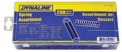 [DYN-10100] Spring Assortment, 200 Pieces / 20 Sizes