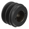 [2BK32H] Transmission Pulley; 2 Grooves; 3.35" Outside Diameter; Bushed; H Bushing Series; 4L | A | 5L | B Belt Series
