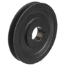 [BK67H] Transmission Pulley; 1 Groove; 6.45" Outside Diameter; Bushed; H Bushing Series; 4L | A | 5L | B Belt Series