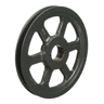 [BK90H] Transmission Pulley; 1 Groove; 8-3/4" Outside Diameter; Bushed; H Bushing Series; 4L | A | 5L | B Belt Series
