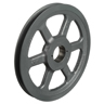 [BK95H] Transmission Pulley; 1 Grooves; 9-1/4" Outside Diameter; Bushed; H Bushing Series; 4L | A | 5L | B Belt Series