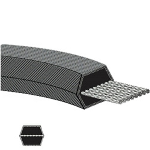 [JSN-BB93] Double sided "BB" series belt, 93" inside measurement