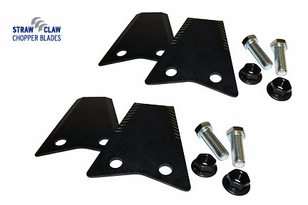 [KDX-711-082] Case Ih Straw Claw Chopper Blade. Pack of 4