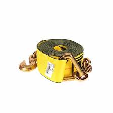 [MSC-41660-14-30] 3″ x 30′ Winch Strap with Chain Anchor – WLL 5,400 lbs – Yellow