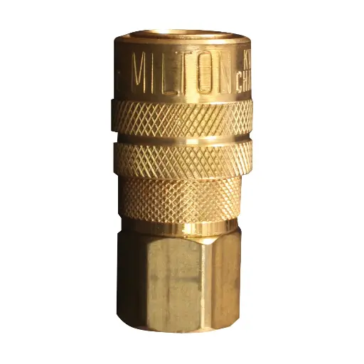 [MSC-715] Industrial Air Coupler 1/4" NPT Female Brass Air Coupler, M-STYLE® Quick Connect Air Coupler