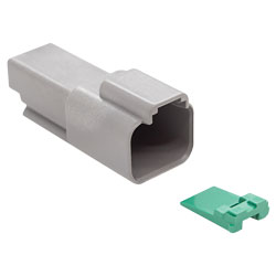 [MSC-7990-11] 2-Way Deutsch DT Series Receptacle & Wedgelock