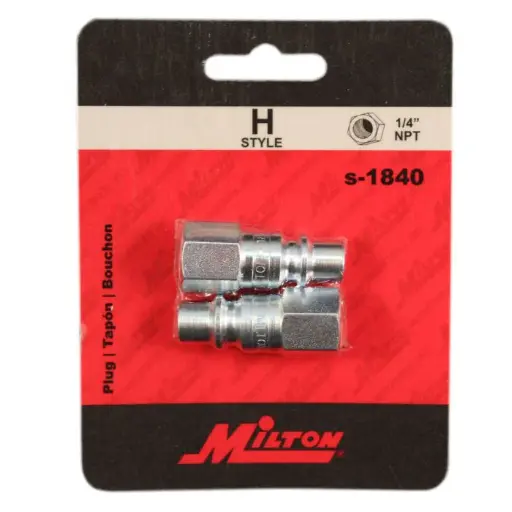 [MSC-S-1840] 1/4" FNPT H-Style Plug
