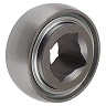 [W211PPB3] Ball Bearing; Single Row; 1.5" ID X 3.937" OD X 1.3125" WD; 2 Seals; Square Bore