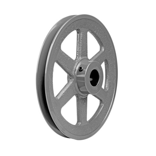 [RBL-BK60-1/2] Transmission Pulley; 1/2" Bore; 1 Groove; 5-3/4" Outside Diameter; Finished Bore; 4L | A | 5L | B Belt Series