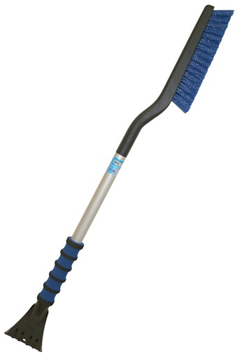 [MSC-989-34] MEGA MAXX 34" Long Reach Snow Brush with Integrated Ice Scraper and Foam Grip