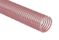 [UAS-U250R] 2.5" Universal Urethane Air Seeder Hose; Red; 100' Roll